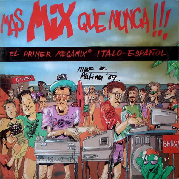 Various : Mas Mix Que Nunca (LP, Mixed, Gat)