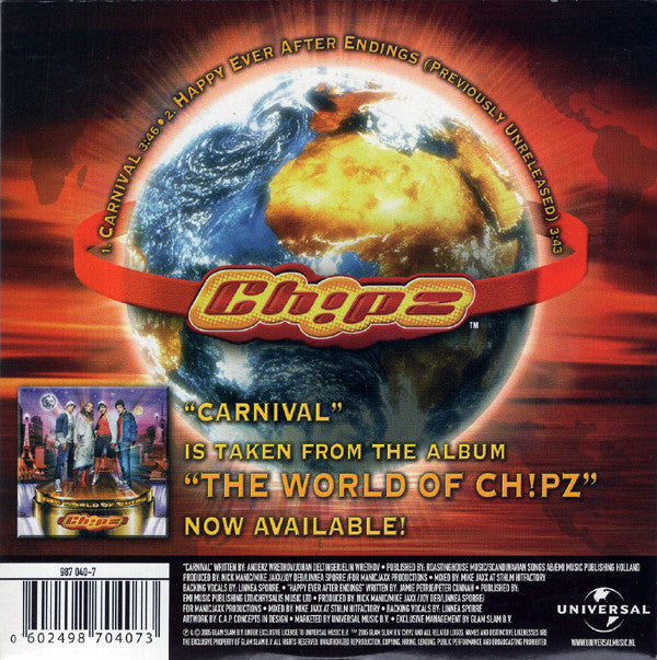 Ch!pz : Carnival (CD, Single)