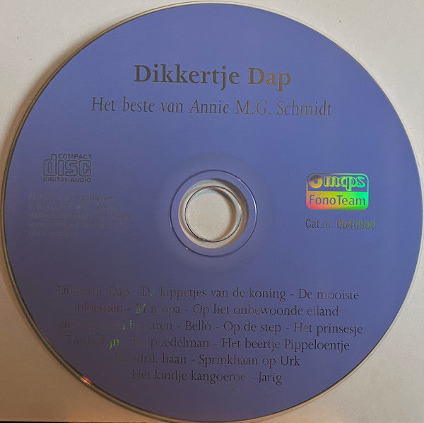 Various : Dikkertje Dap -  Het Beste Van Annie M. G. Schmidt (CD, Comp)