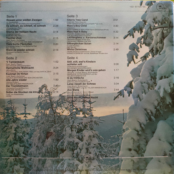 Various : Weihnachten Der Stars (2xLP, Comp)