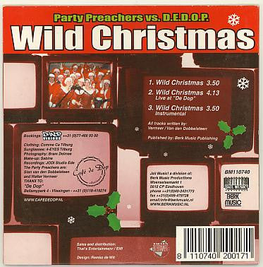 Party Preachers Vs. D.E.D.O.P. : Wild Christmas (CD, Single)