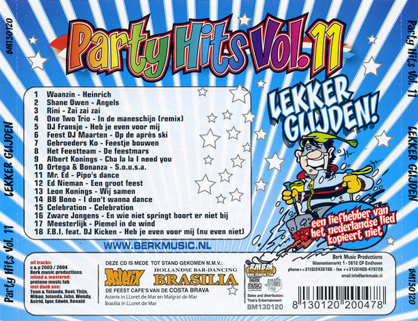 Various : Party Hits Vol. 11 (Lekker Glijden!) (CD, Comp)
