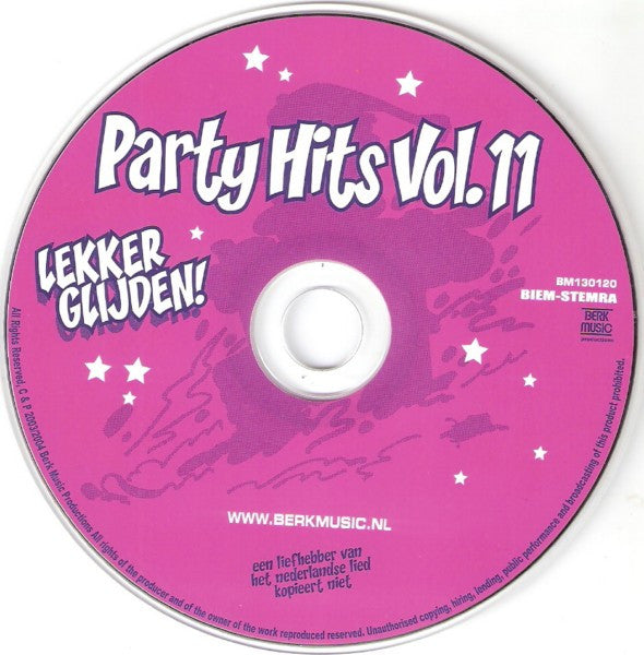Various : Party Hits Vol. 11 (Lekker Glijden!) (CD, Comp)
