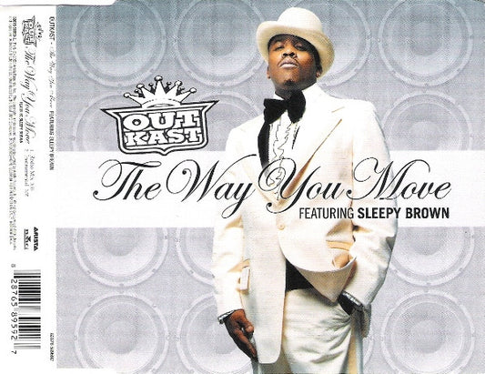 OutKast Featuring Sleepy Brown : The Way You Move (CD, Single, Promo)