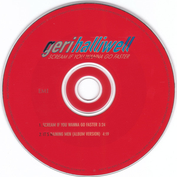 Geri Halliwell : Scream If You Wanna Go Faster (CD, Single)