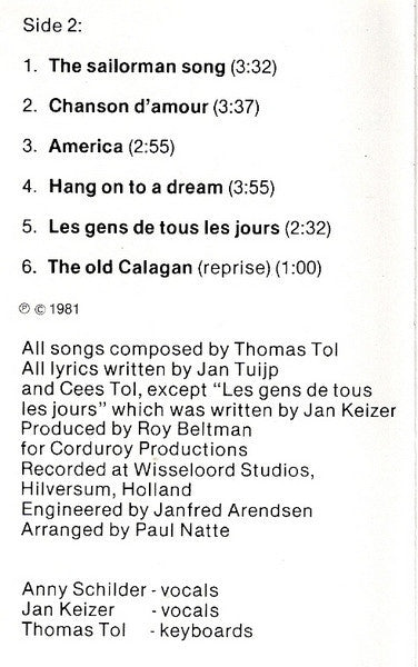 BZN : Friends (Cass, Album, RE, Dol)