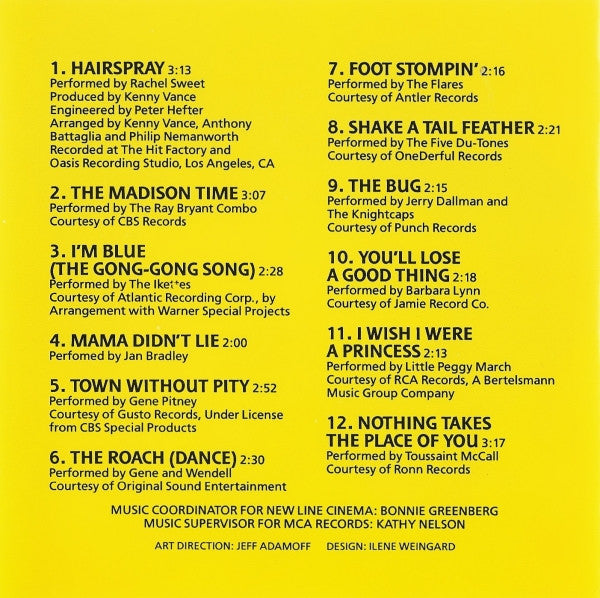 Various : Hairspray (Original Motion Picture Soundtrack) (CD)