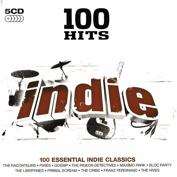 Various : 100 Hits Indie (5xCD, Comp + Box)