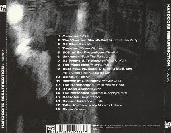 Various : Hardcore Resurrection (CD, Comp)