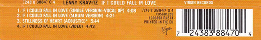 Lenny Kravitz : If I Could Fall In Love (CD, Single, Enh)