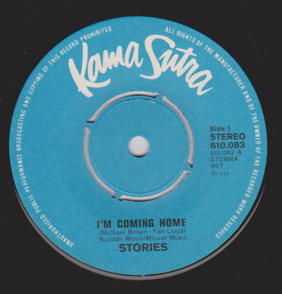 Stories : I'm Coming Home (7")
