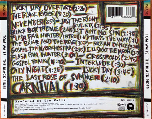 Tom Waits : The Black Rider (CD, Album)