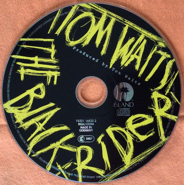 Tom Waits : The Black Rider (CD, Album)