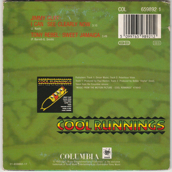 Jimmy Cliff : I Can See Clearly Now (Cool Runnings) (CD, Single, Car)