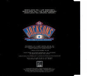 The Jackson 5 : Who's Lovin' You (CD, Single)