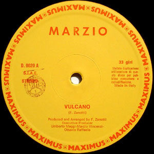 Marzio Vincenzi : Vulcano / The Phantom Of The Opera (12")