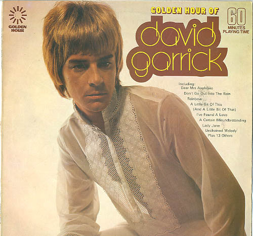 David Garrick : Golden Hour Of David Garrick (LP, Comp)