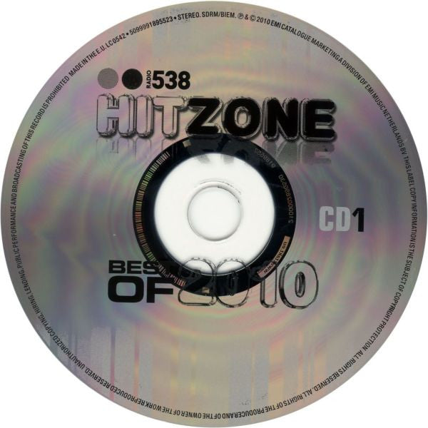 Various : Radio 538 Hitzone Best Of 2010 (2xCD, Comp)
