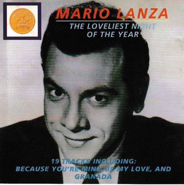 Mario Lanza : The Loveliest Night Of The Year (CD, Comp)