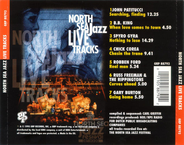 Various : North Sea Jazz Live Tracks (CD, Comp, RE)
