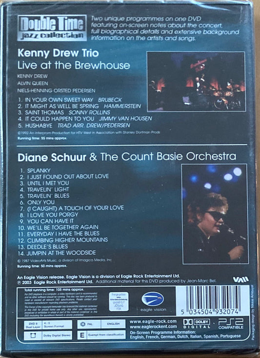 The Kenny Drew Trio / Diane Schuur & Count Basie Orchestra : Live At The Brewhouse (DVD-V, S/Edition, NTSC)