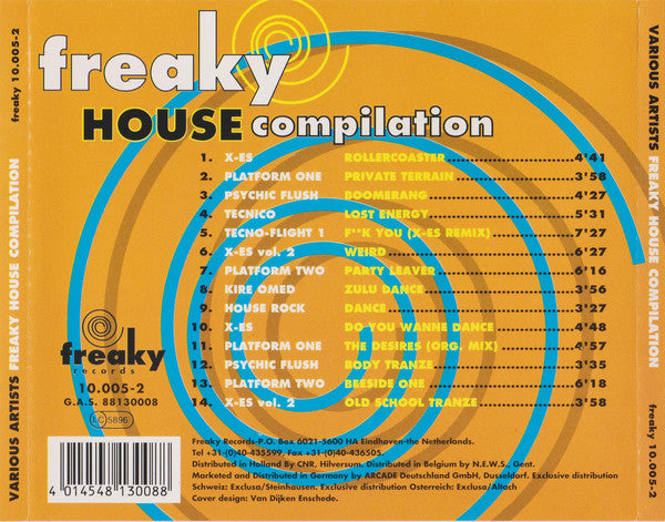 Various : Freaky House Compilation (CD, Comp)