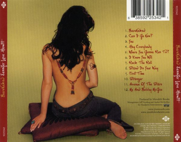 Jennifer Love Hewitt : BareNaked (CD, Album)