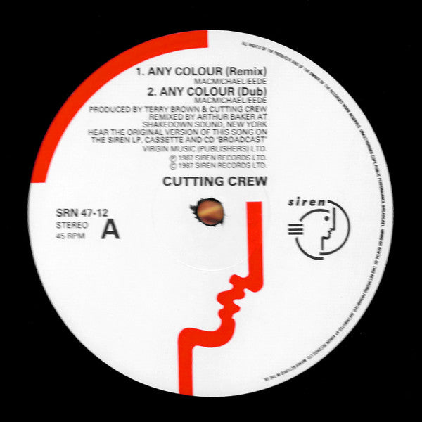 Cutting Crew : Any Colour (12")