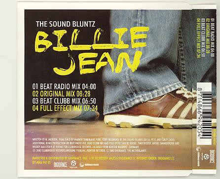 The Sound Bluntz : Billie Jean (CD, Maxi)