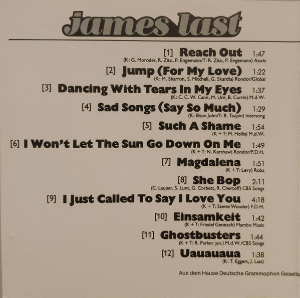 James Last : Non Stop Dancing '85 (CD, Album)