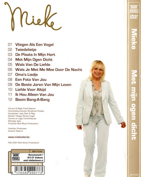 Mieke : Met Mijn Ogen Dicht (DVD)