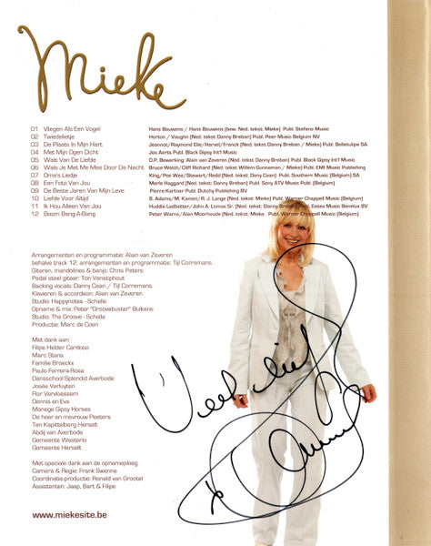 Mieke : Met Mijn Ogen Dicht (DVD)