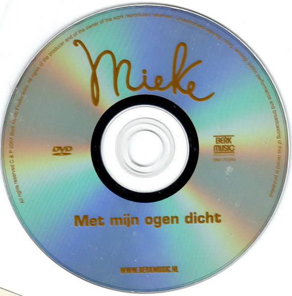 Mieke : Met Mijn Ogen Dicht (DVD)