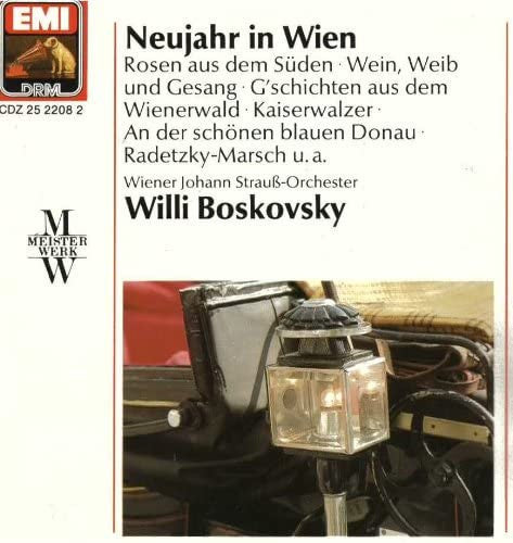 Johann Strauss Sr., Johann Strauss Jr., Willi Boskovsky : Neujahr In Wien (CD, Album, Comp)