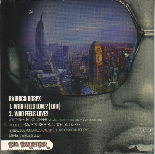 Oasis (2) : Who Feels Love? (Minimax, Single, Promo)