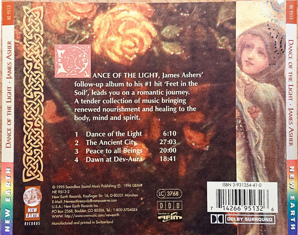 James Asher : Dance Of The Light (CD, Album, Dol)