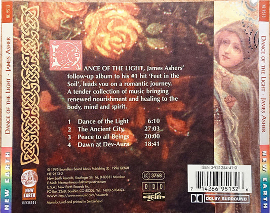 James Asher : Dance Of The Light (CD, Album, Dol)