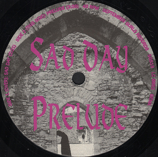 Zaney Janey : Sad Day / Prelude (7")