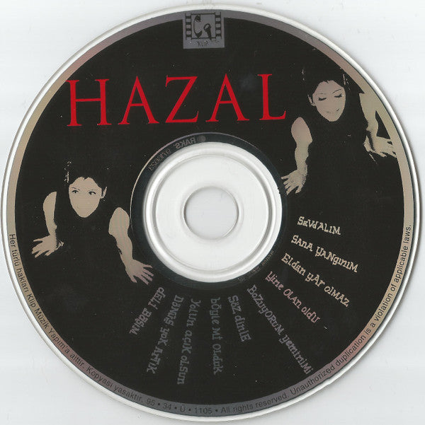 Hazal : Sevdalım (CD, Album)