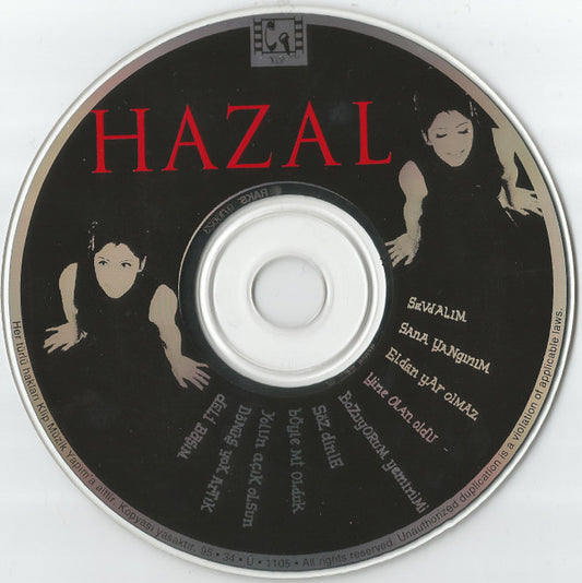 Hazal : Sevdalım (CD, Album)