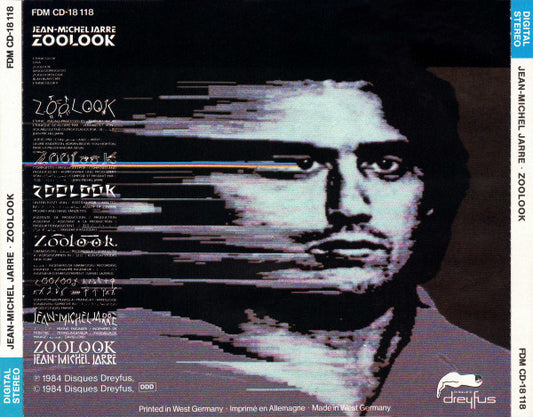 Jean-Michel Jarre : Zoolook (CD, Album, Blu)