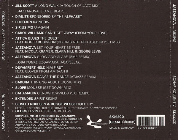 Jazzanova : ...Mixing (CD, Comp, Mixed)