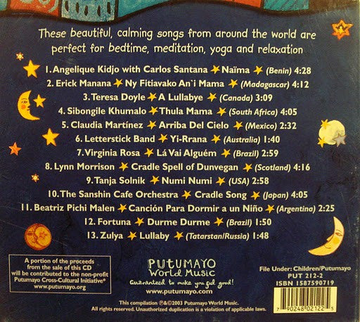 Various : Dreamland - World Lullabies & Soothing Songs (CD, Comp)