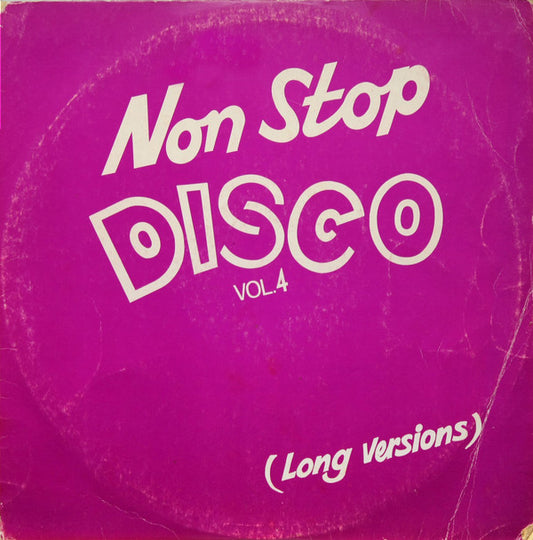 Various : Non Stop Disco Vol. 4 (LP, Comp)