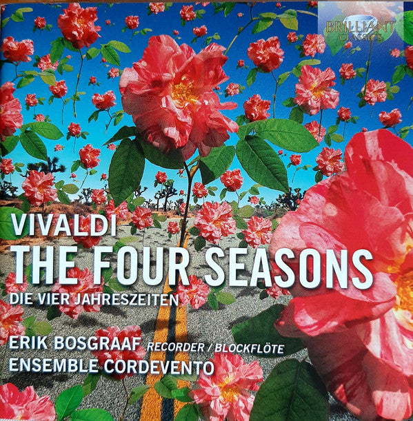 Antonio Vivaldi, Erik Bosgraaf, Ensemble Cordevento : The Four Seasons - Die Vier Jahreszeiten (CD, Album)