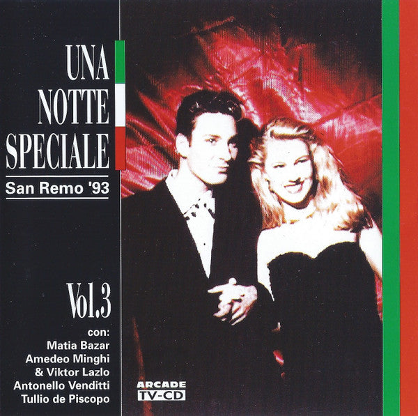 Various : Una Notte Speciale - San Remo '93 Vol. 3 (CD, Comp)