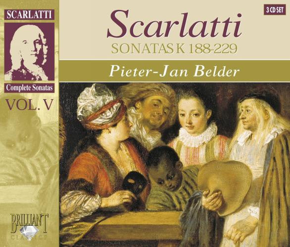 Domenico Scarlatti, Pieter-Jan Belder : Sonatas K 188 - 229 (3xCD, Album)