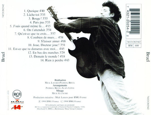 Patrick Bruel : Bruel (CD, Album)