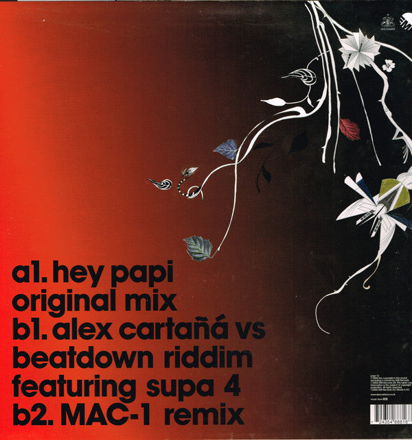 Alex Cartañá : Hey Papi (12", Single)