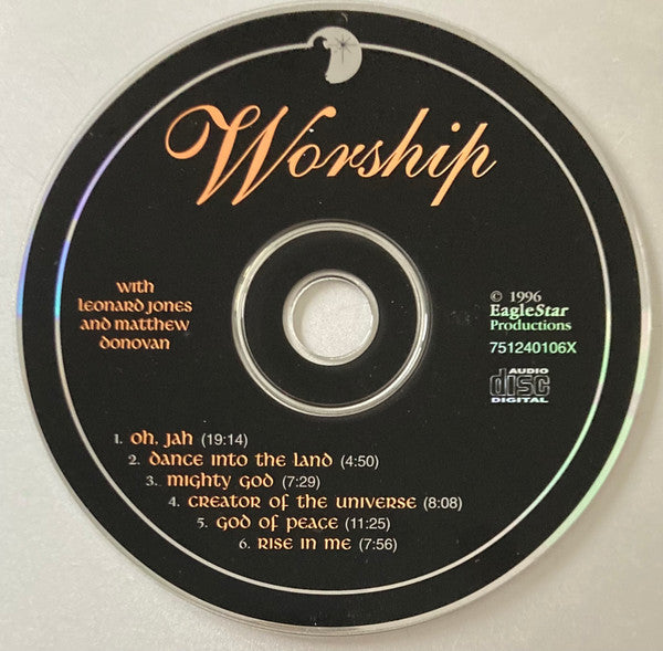 MorningStar (5) With Leonard Jones (3) And Matthew Donovan : Worship (Songs From The Heart Of David Worship And Warfare Conference, Recorded Live) (CD, Album, RE)